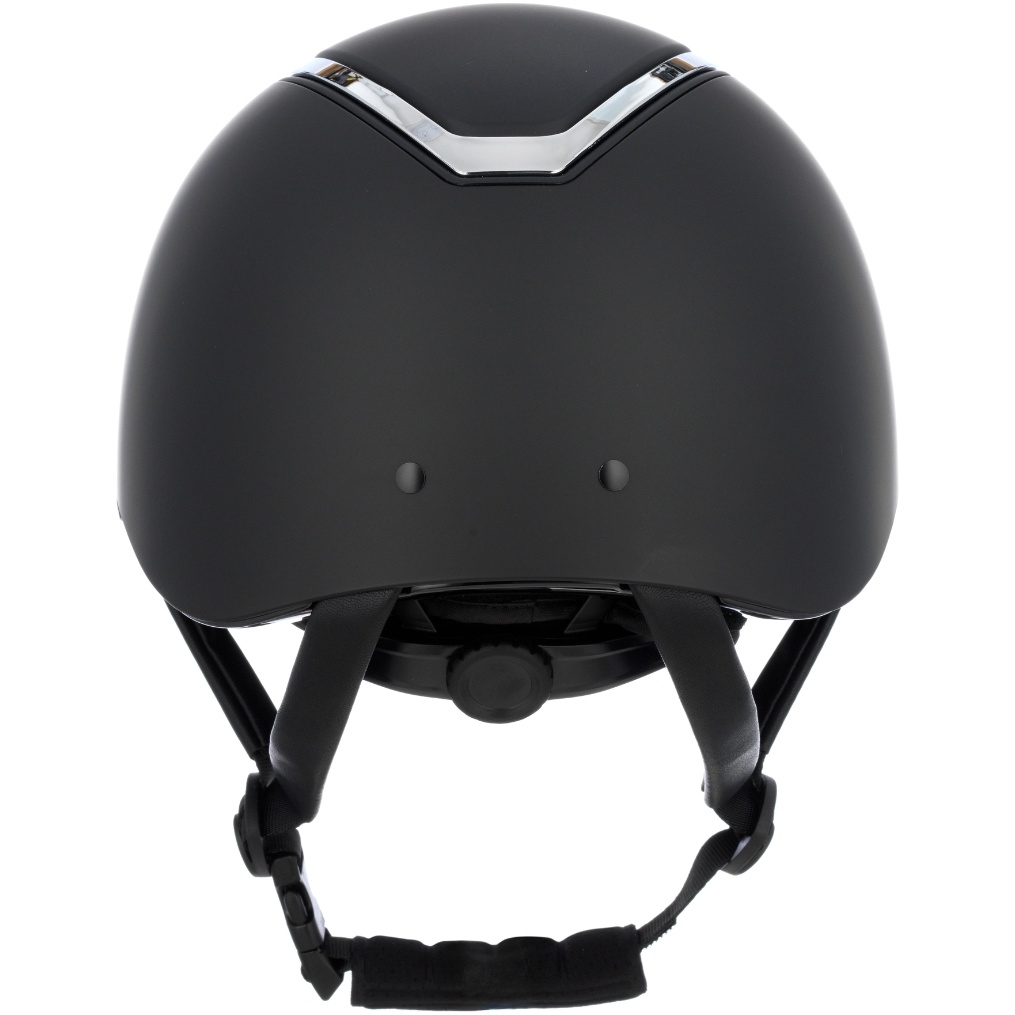 2024 Charles Owen Kylo Casque De équitation Standard Peak Riding KYLOC - Noir Mat / Silver